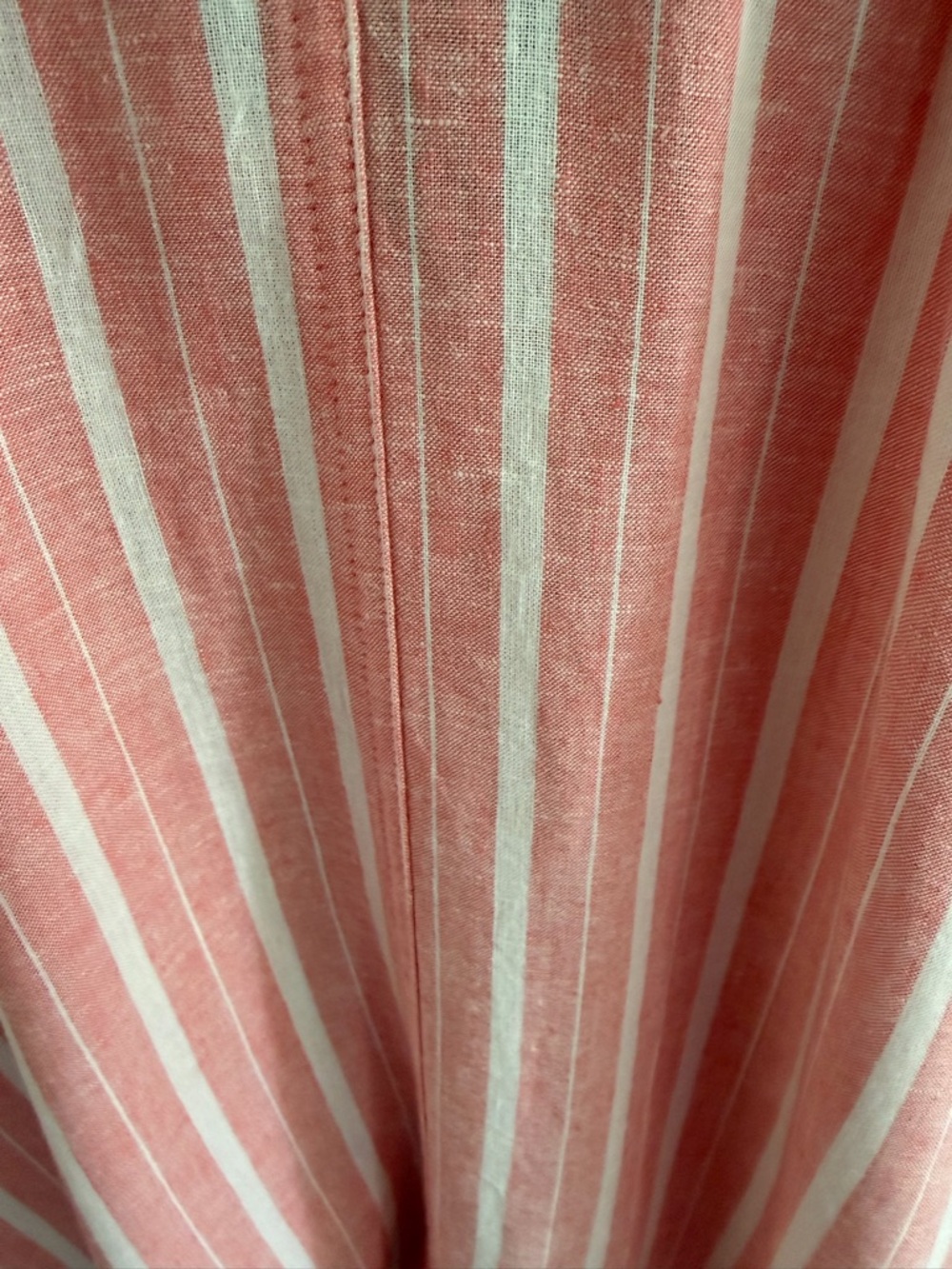 aerie Pink and White Striped Shirt - Picture 4 of 4